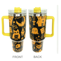 HALLOWEEN THEME STAINLESS STEEL TUMBLER